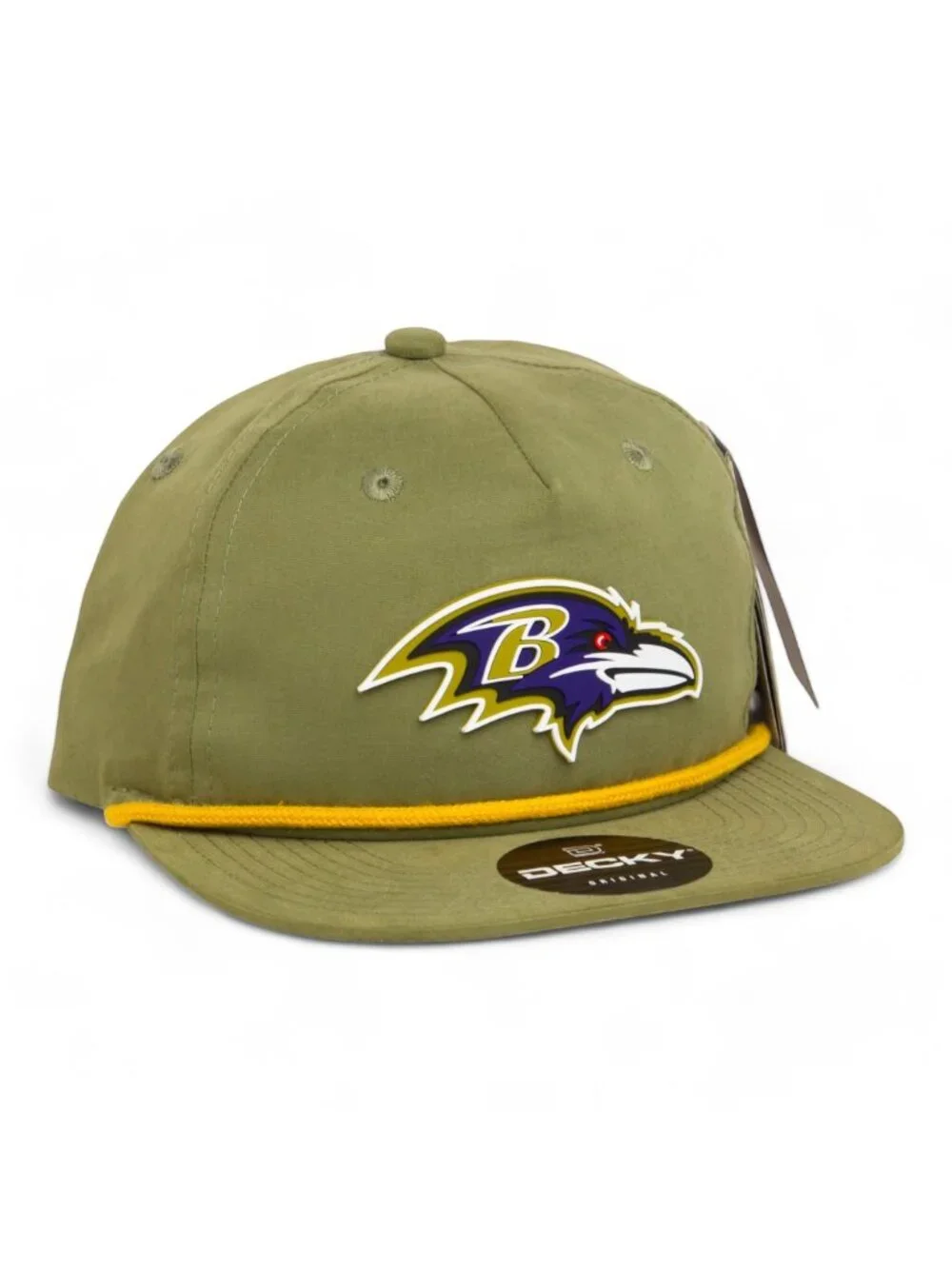 Baltimore Ravens 3D Classic Rope Hat- Loden/ Amber